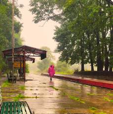 Toy train journey